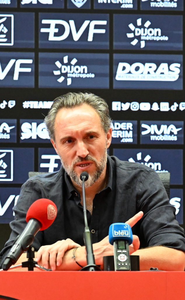 Benoît Tavenot : « Ma finalité, c’est de réussir à Dijon »