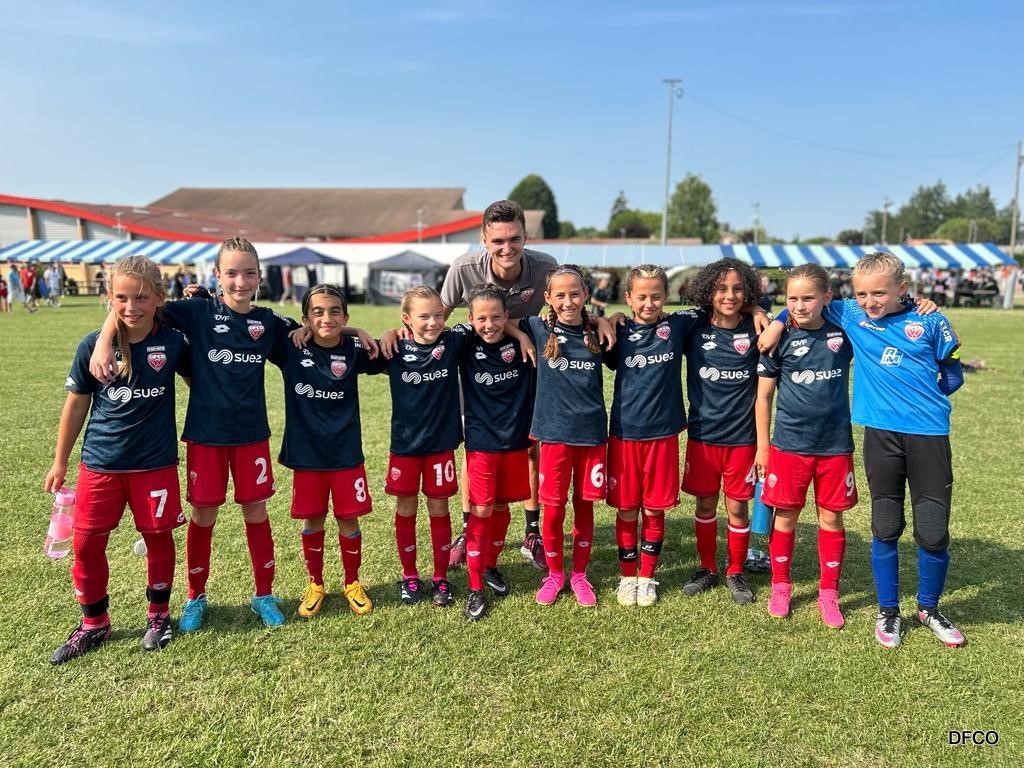U11F : Le DFCO 3e de la Ladies Cup de Villette d’Anthon