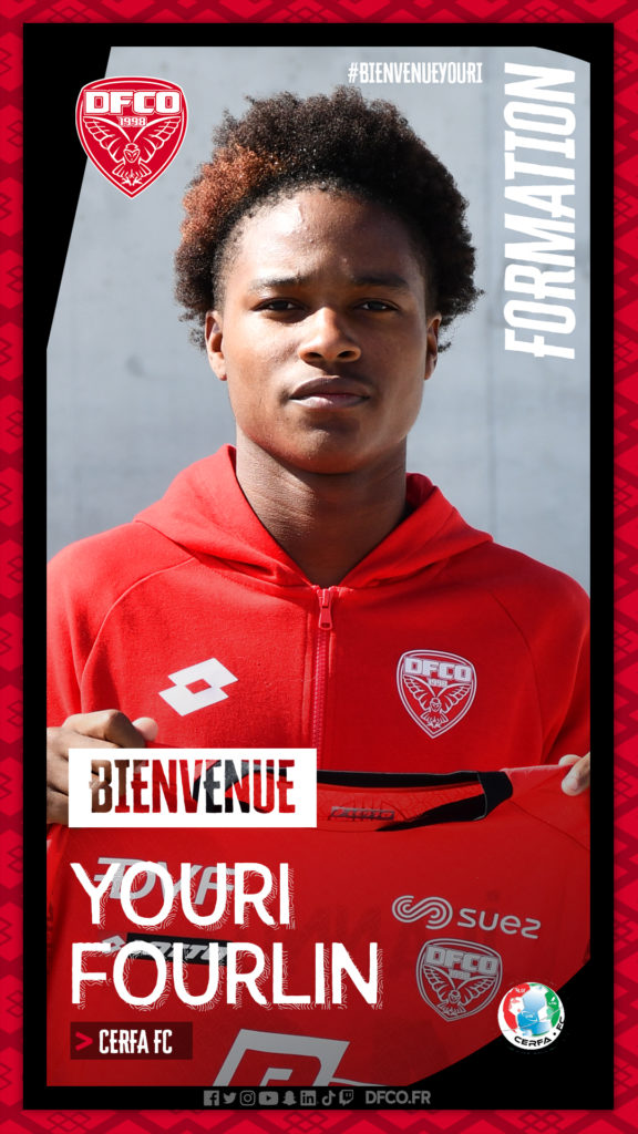 Youri Fourlin rejoint le centre de formation du DFCO!