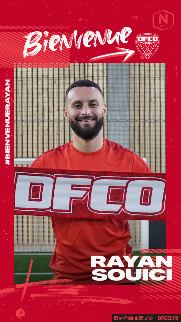 Rayan Souici, première recrue du DFCO !