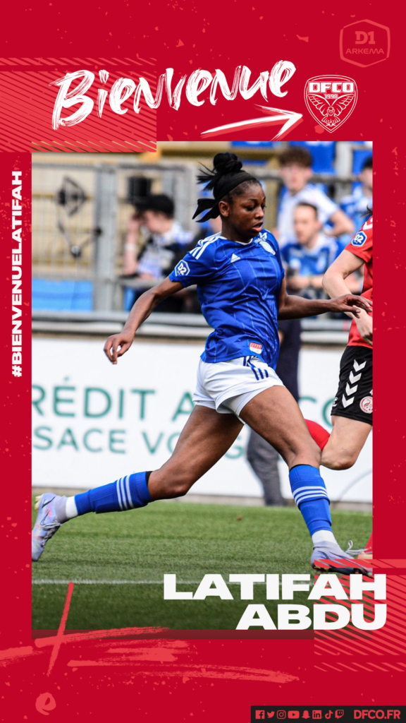 Latifah Abdu rejoint le DFCO !