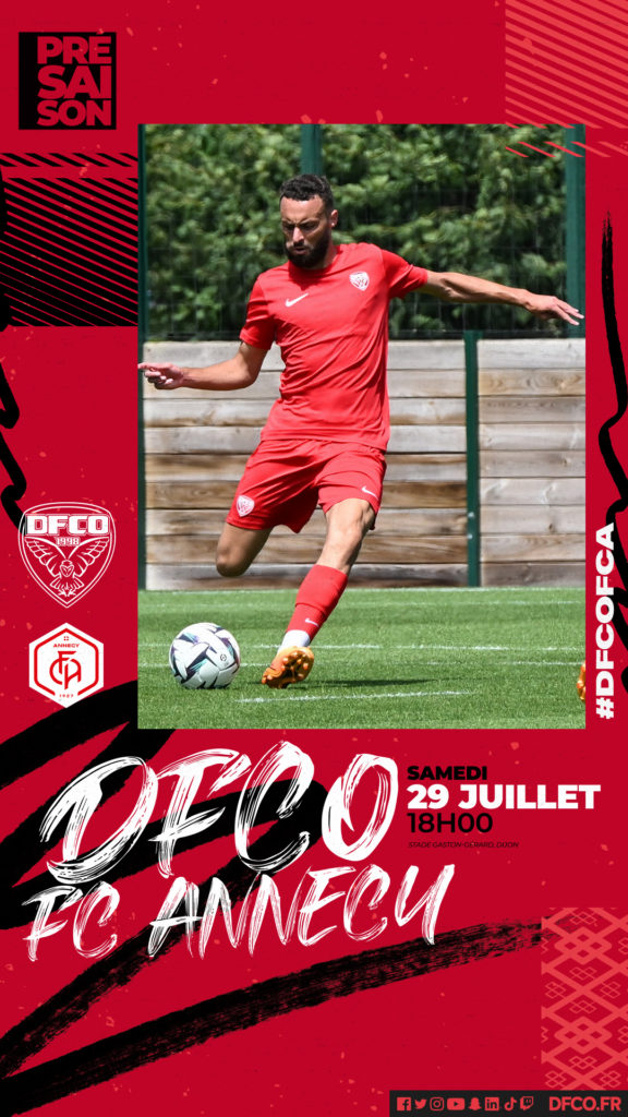 DFCO – FC Annecy à Gaston Gérard : les infos billetterie