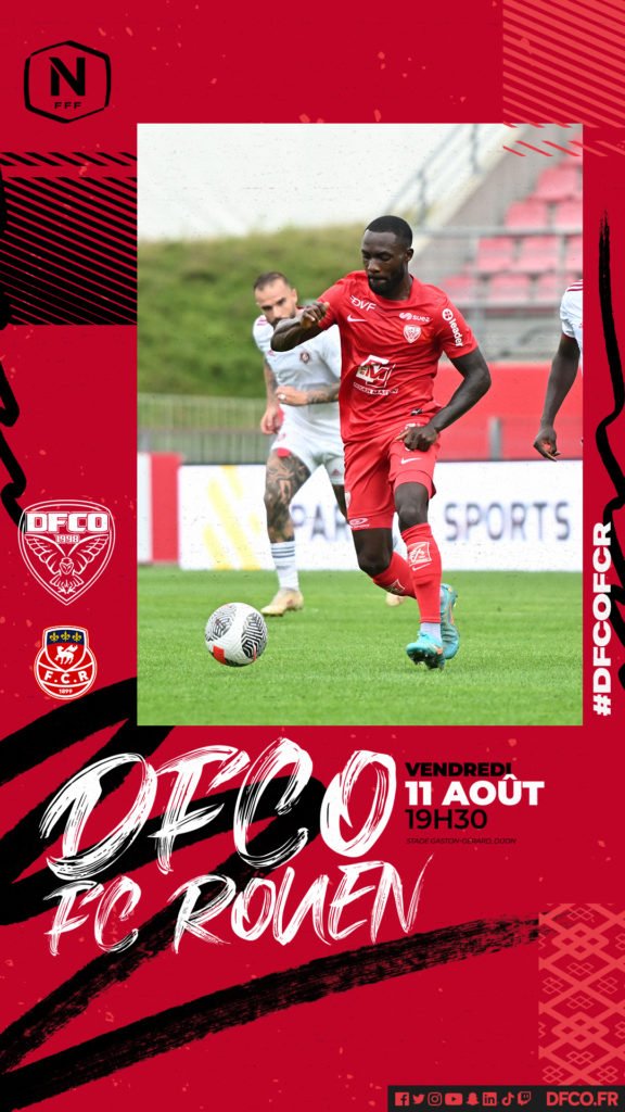 DFCO – FC Rouen : les infos billetterie