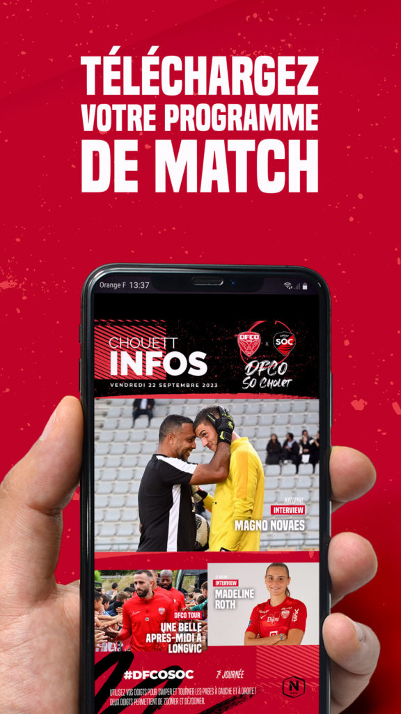 DFCO – Cholet : téléchargez Chouett’Infos