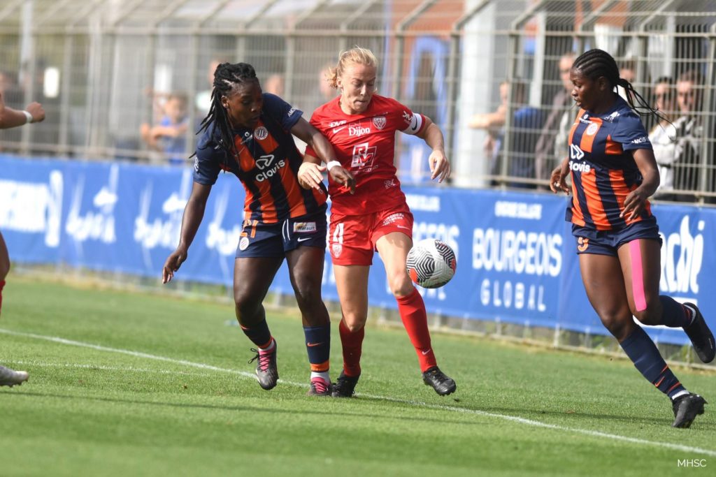 Les Dijonnaises battues à Montpellier en ouverture (0-2)