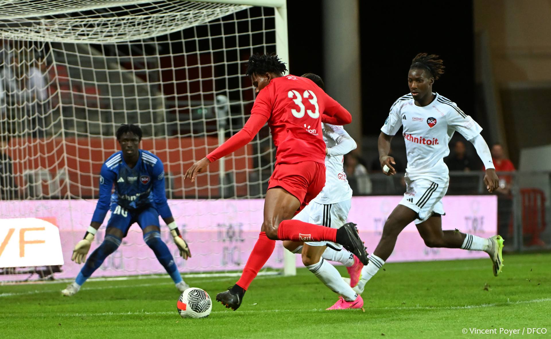 DFCO – Cholet (0-1) : fin d&rsquo;invincibilité à Gaston-Gérard