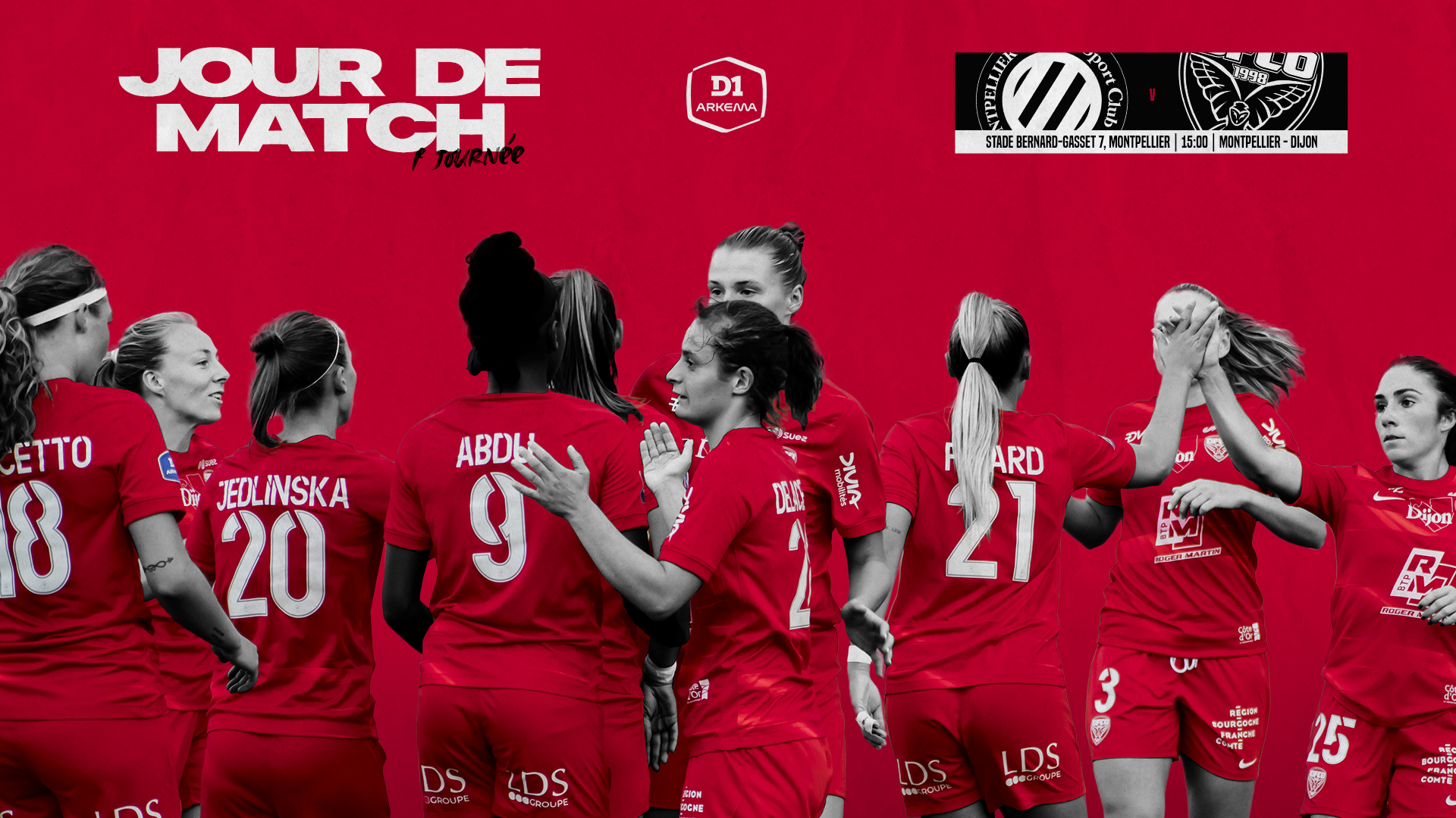 Montpellier – DFCO en direct