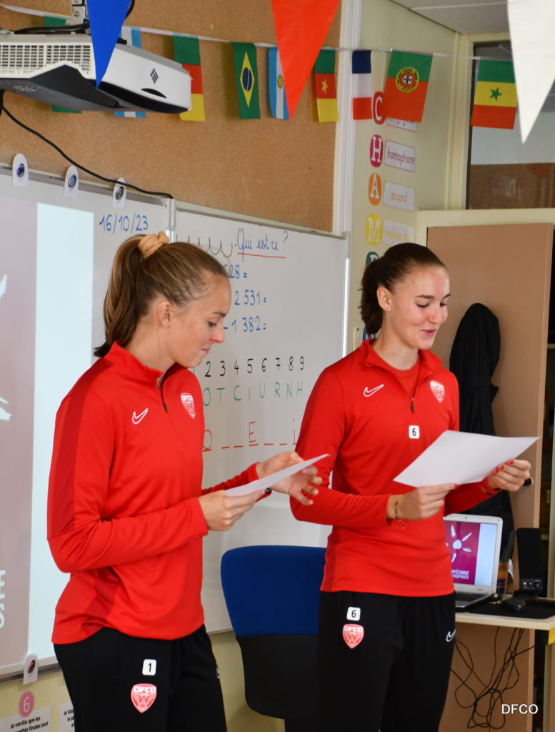 Le DFCO a participe à la dictée ELA