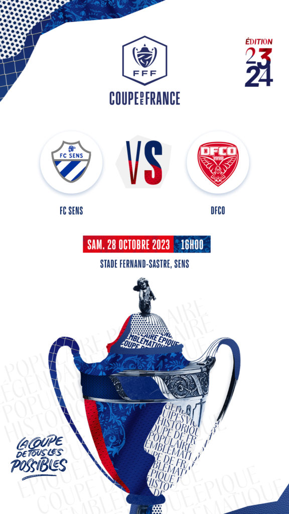 Sens – DFCO le samedi 28 octobre (16h)