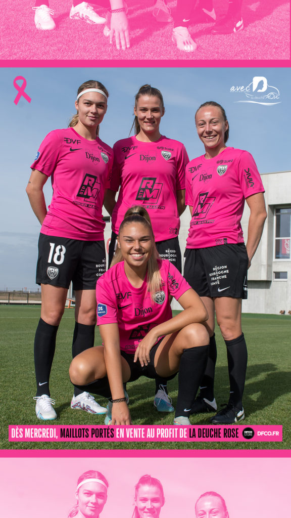 Le DFCO en rose pour octobre rose !