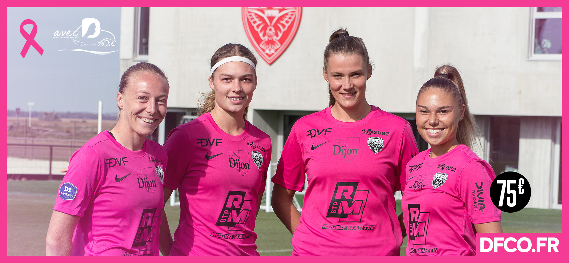 Octobre Rose : les maillots en vente mercredi !