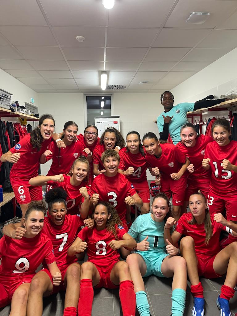 U19 F : le DFCO s&rsquo;impose contre Metz