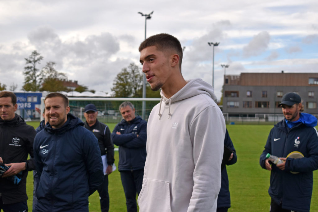 Robin Risser a partagé son expérience auprès de jeunes gardiens