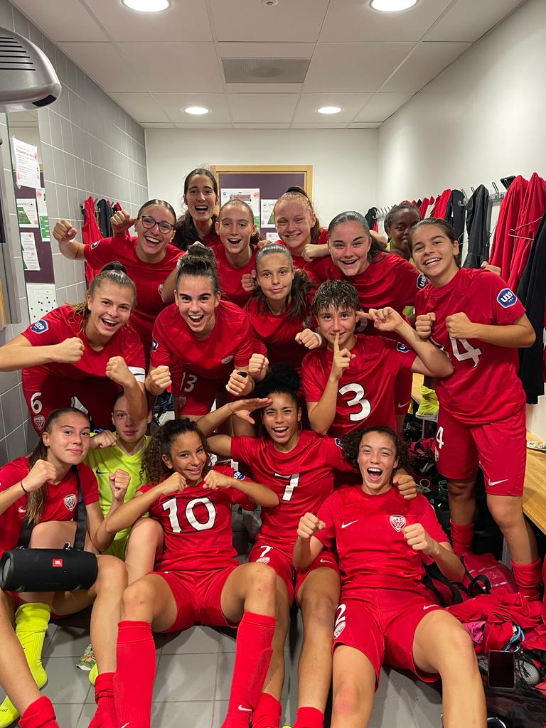 Les U19F s’imposent à Strasbourg (0-4)