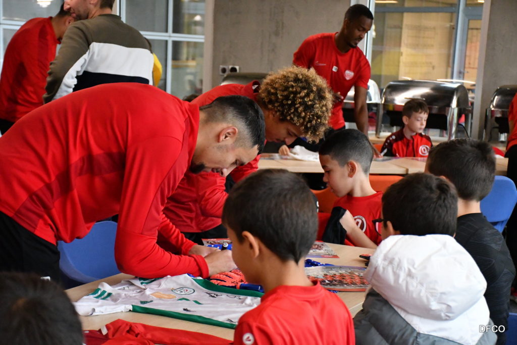 Les enfants de Chenôve et Quetigny au centre d’entraînement !