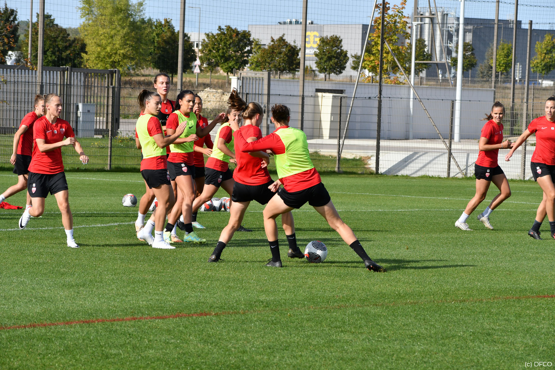 L&rsquo;entraînement du 4 octobre en photos