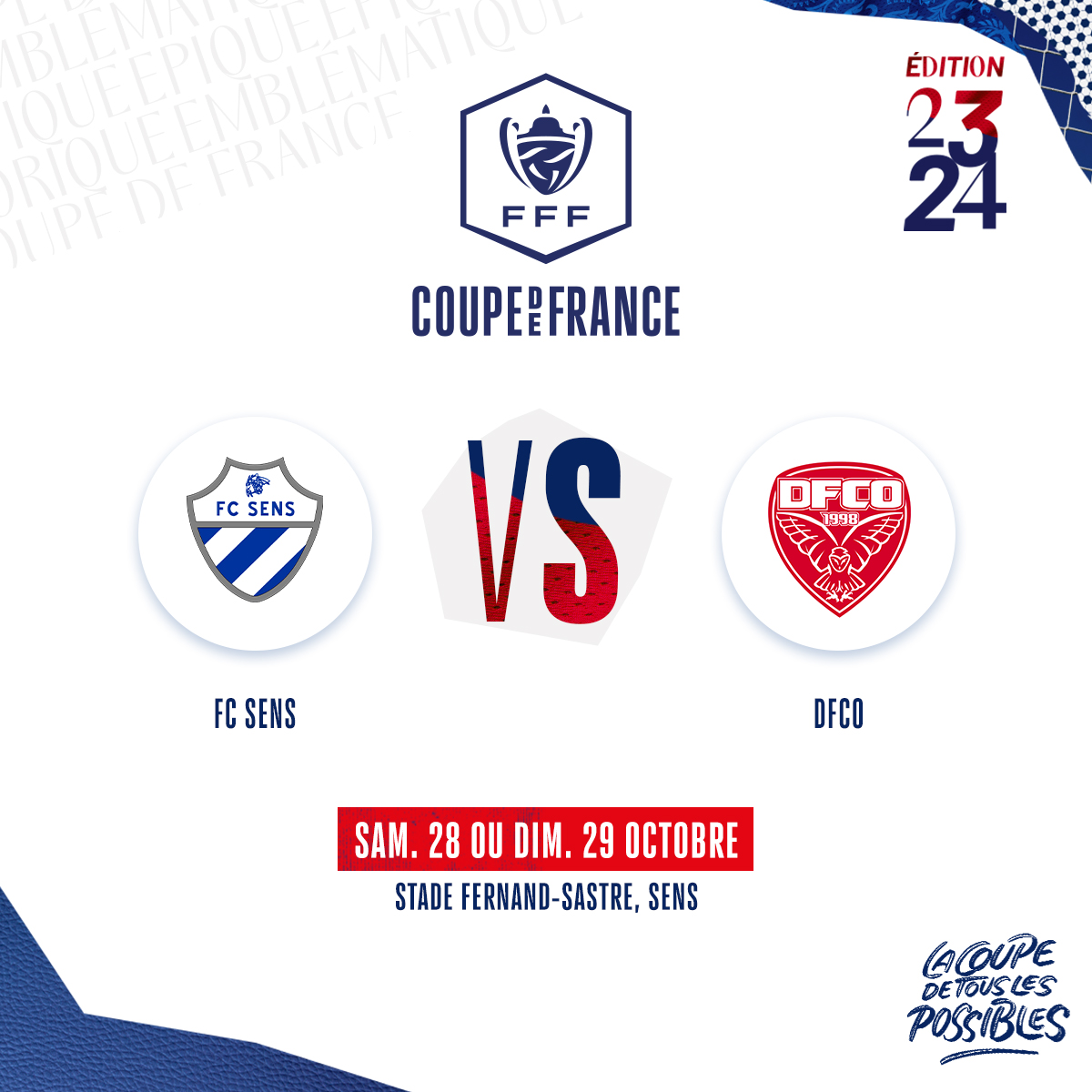 FC Sens – DFCO au 6e tour !
