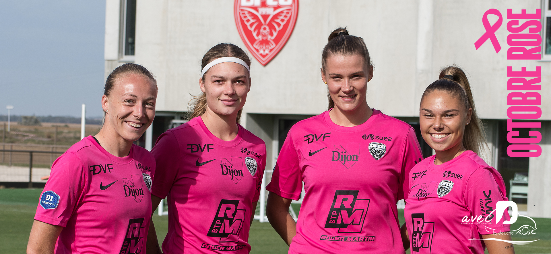 Le DFCO en rose pour octobre rose !