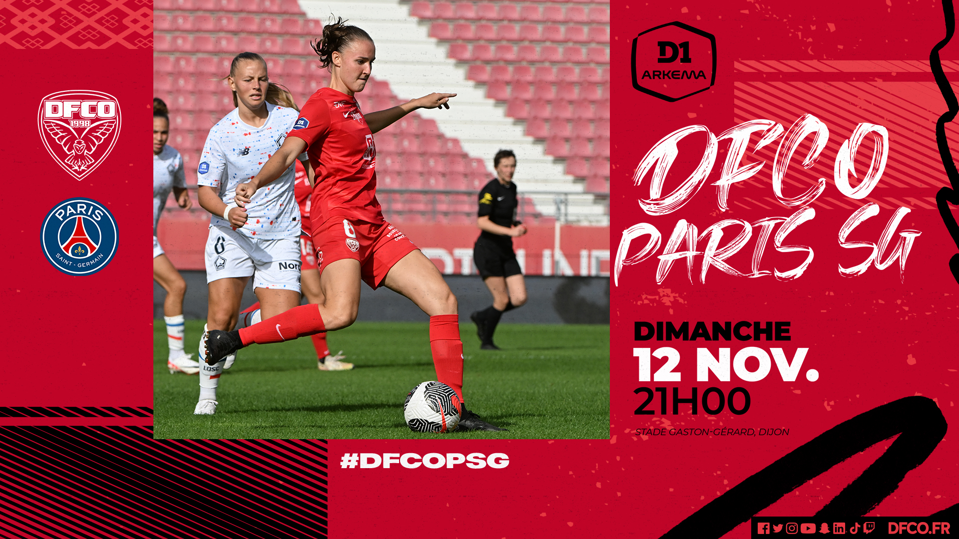 DFCO – PSG (F) : les infos billetterie