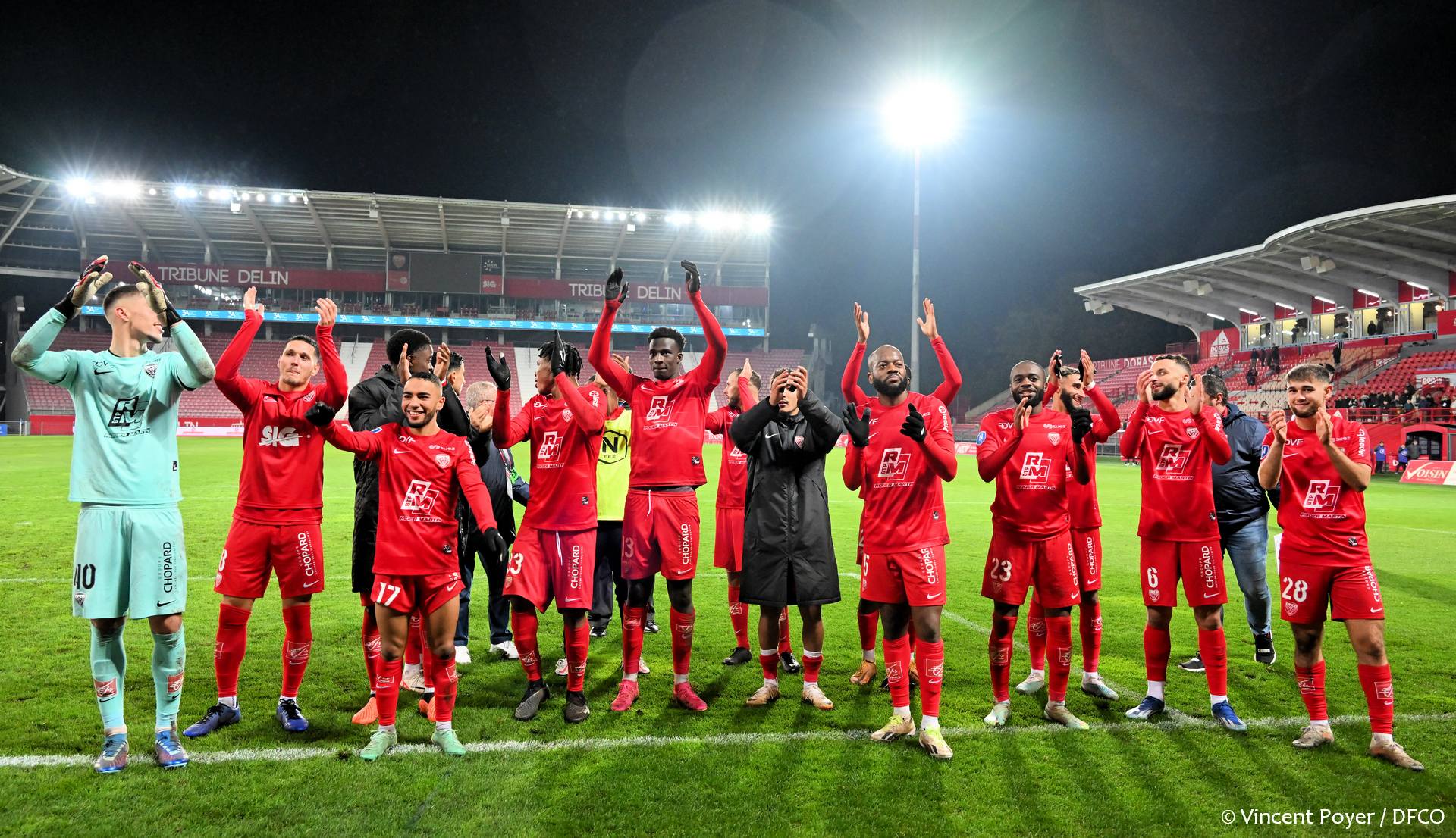 Le DFCO continue d&rsquo;avancer face à Versailles (2-1)