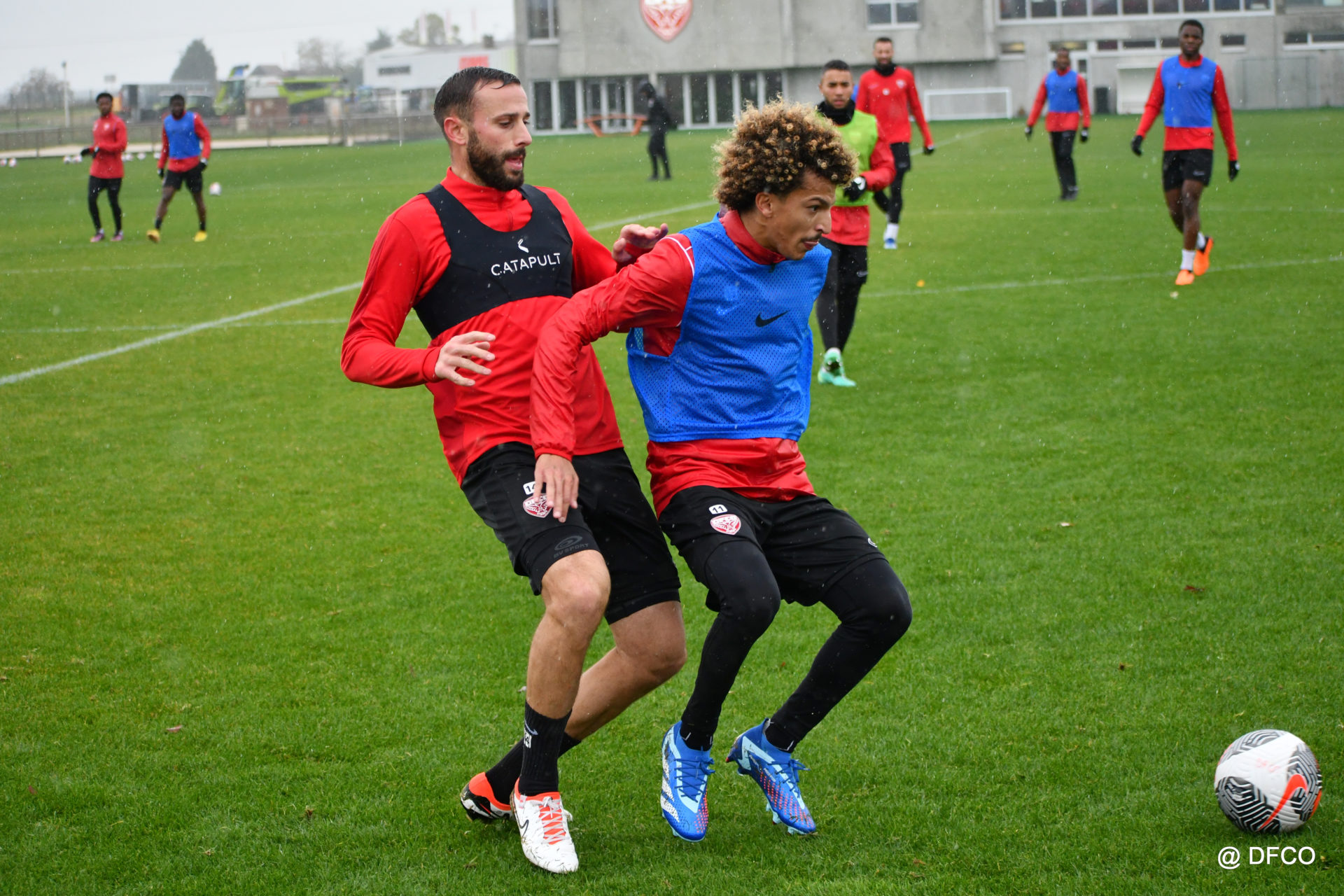 Le planning avant la réception du Red Star