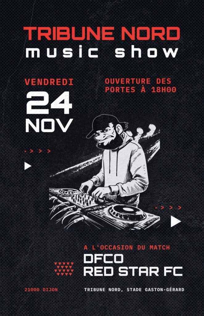 DFCO – Red Star : les Lingon&rsquo;s Boys aux platines en avant-match !