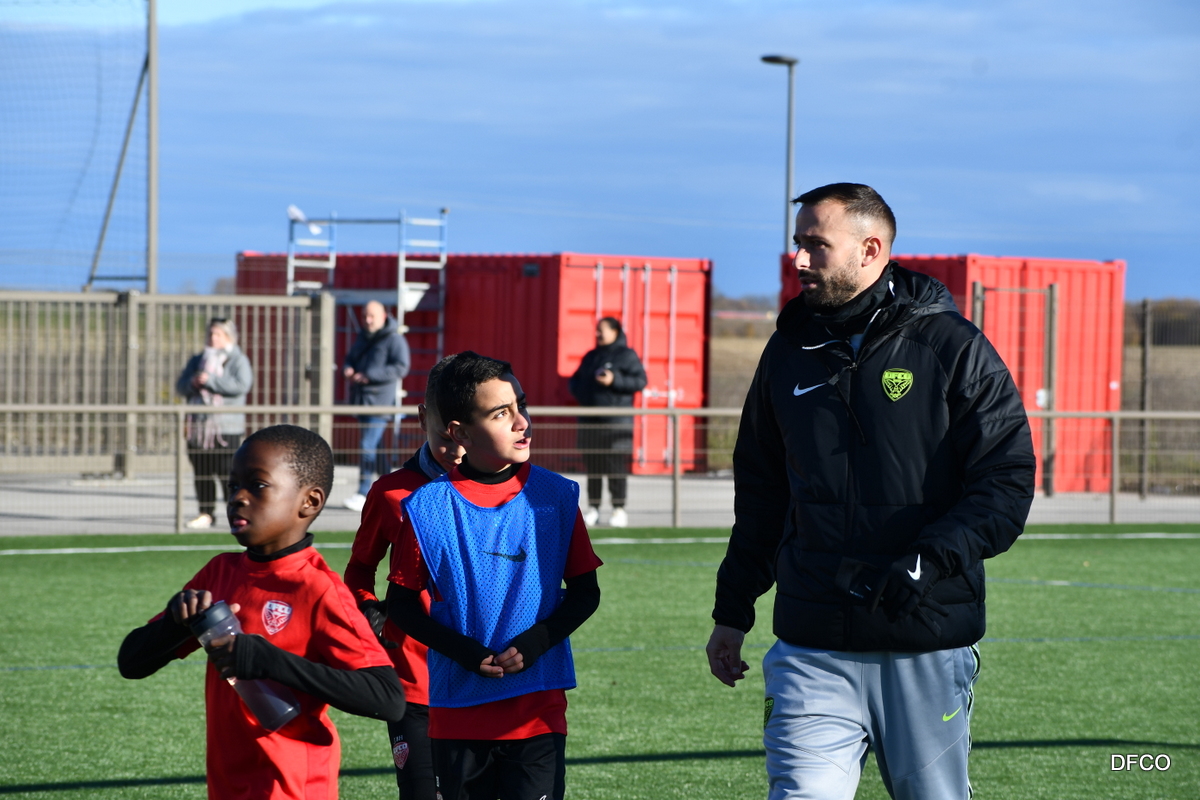 Ecole de foot : un entraînement particulier