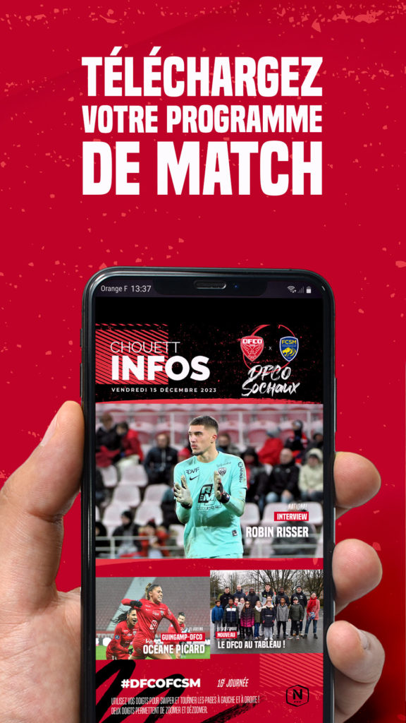 DFCO – Sochaux : téléchargez Chouett&rsquo;Infos