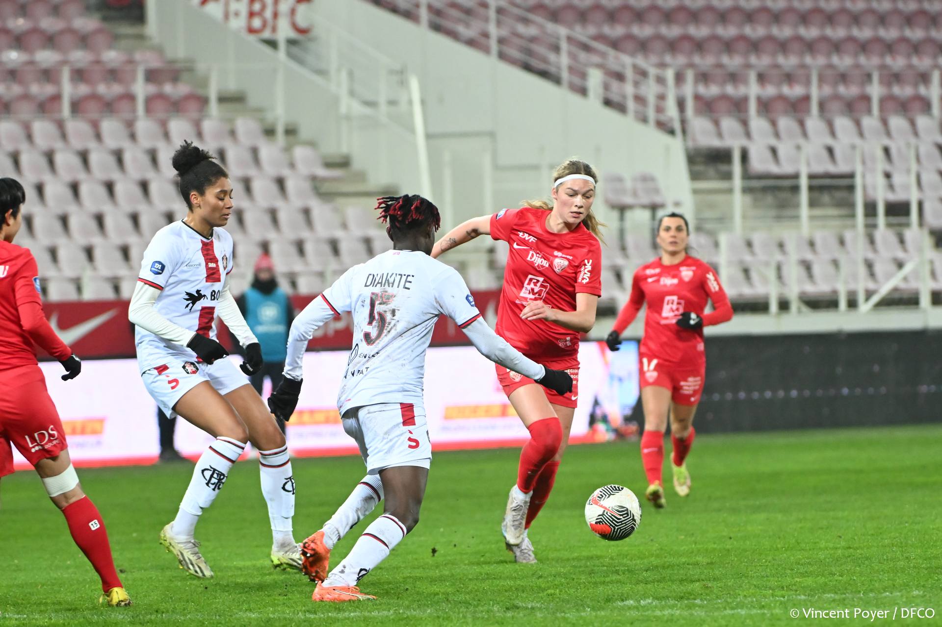Le DFCO n&rsquo;a pas tenu face à Fleury (0-5)