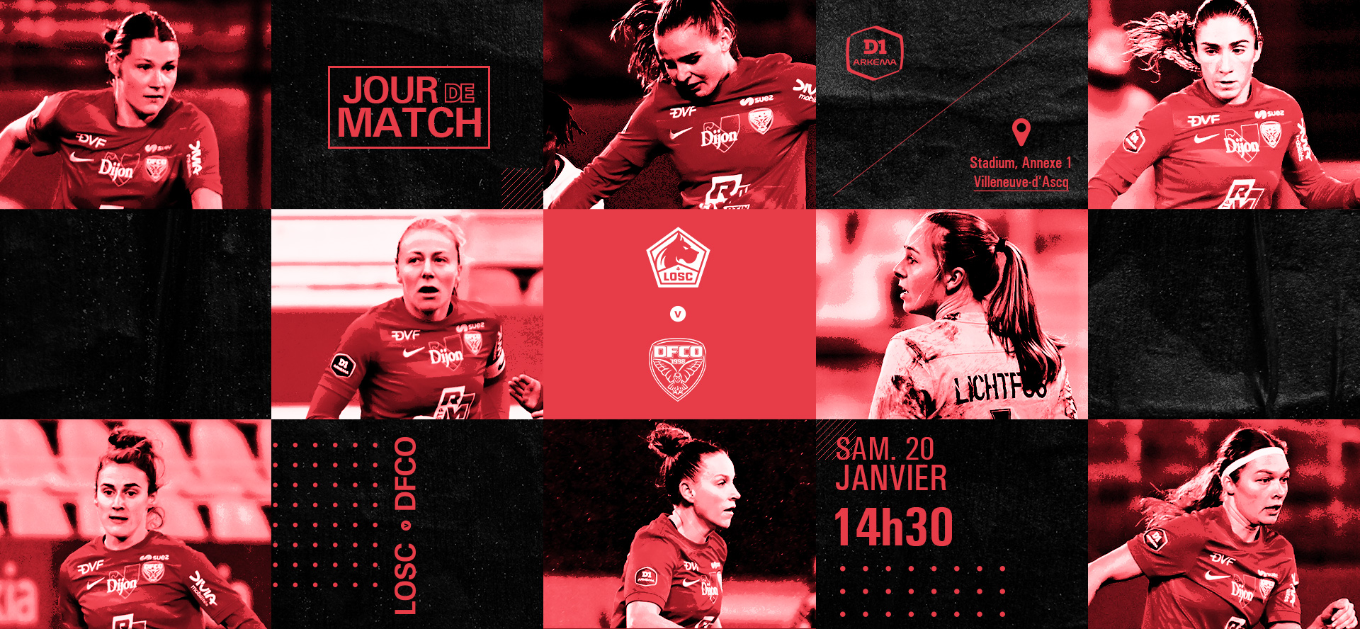 LOSC – DFCO en direct