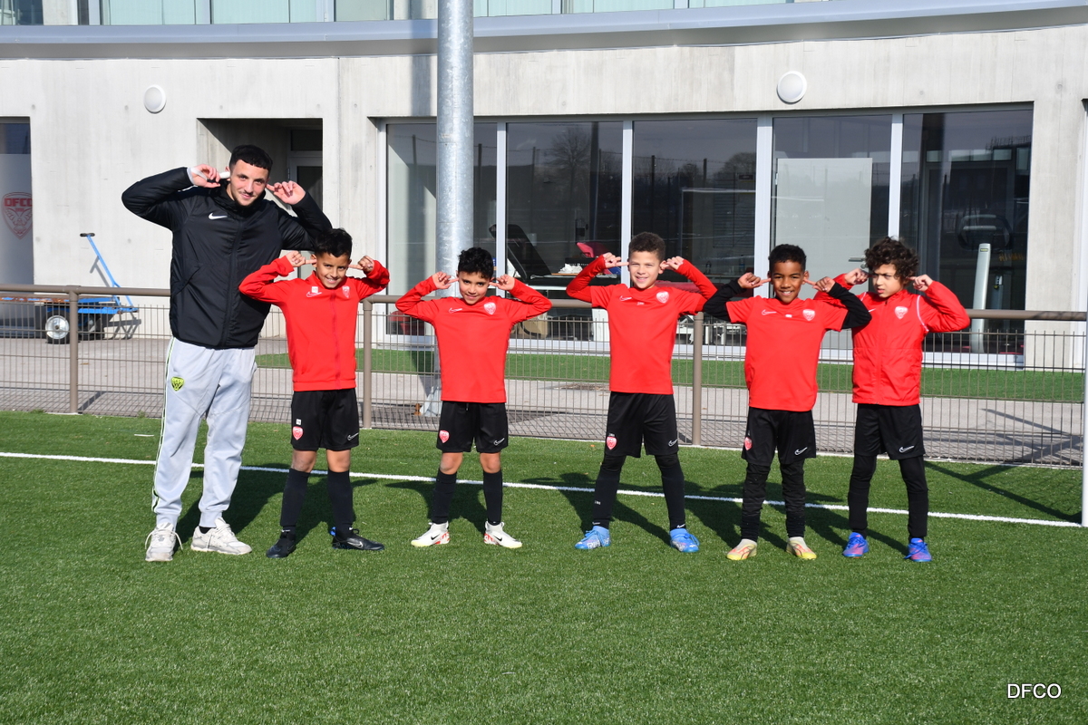 École de Foot : les pros à l&rsquo;entraînement !