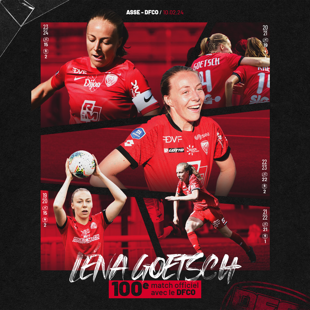 100 matchs en rouge pour Léna Goetsch