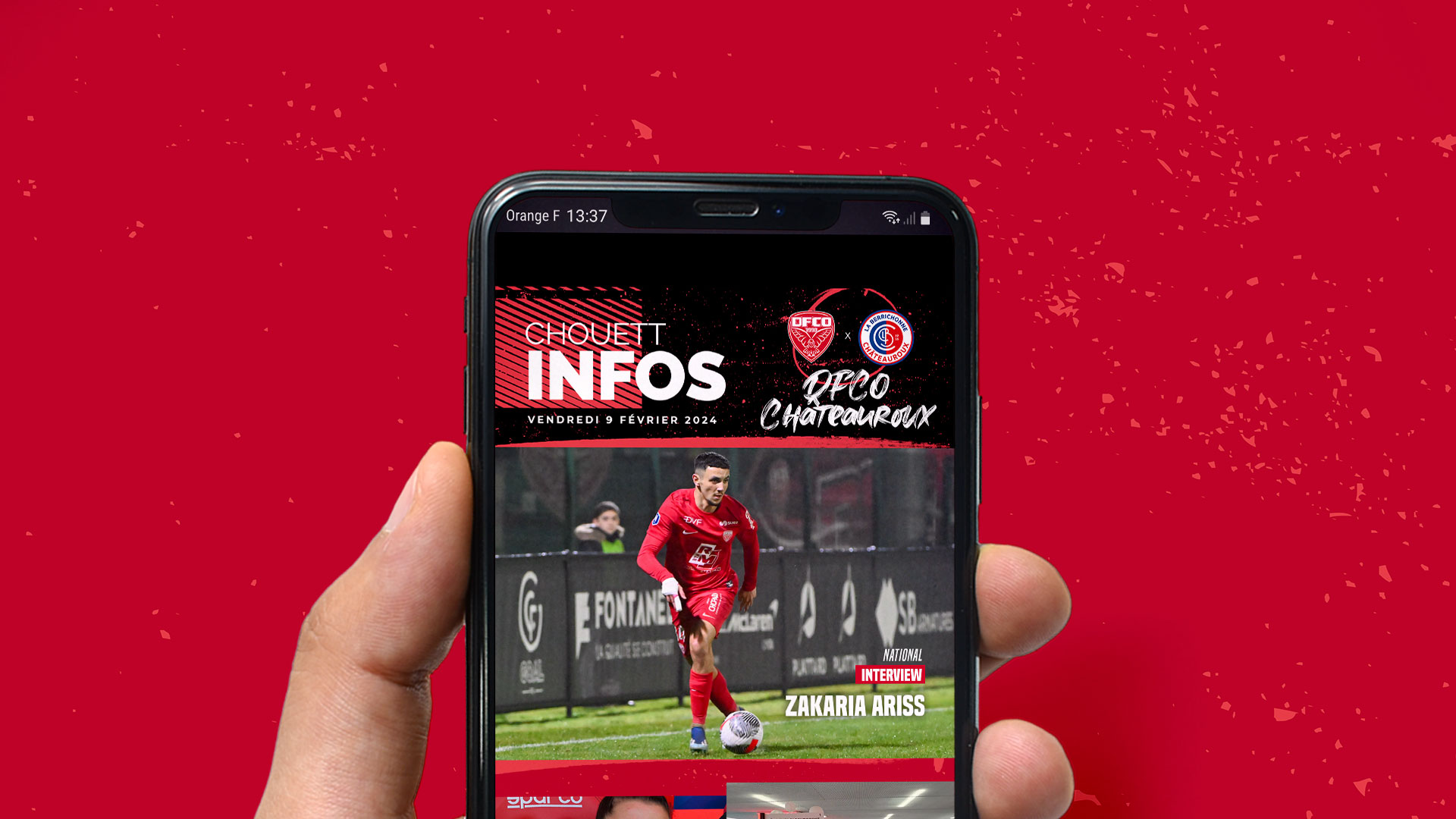 DFCO – Châteauroux : téléchargez Chouett&rsquo;Infos