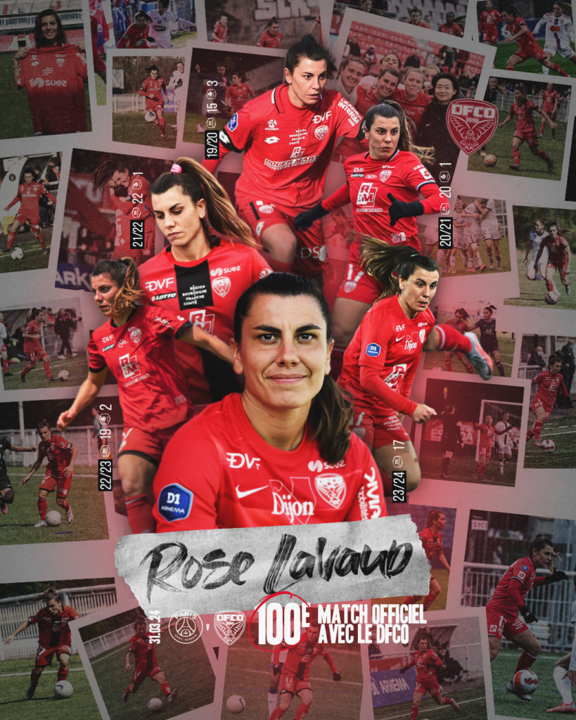 La barre des 100 pour Rose Lavaud !