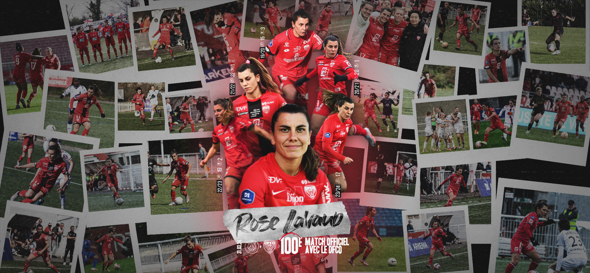 La barre des 100 pour Rose Lavaud !