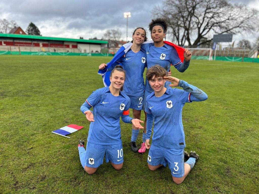 La France U17 et ses 4 Dijonnaises qualifiées pour l&rsquo;Euro !
