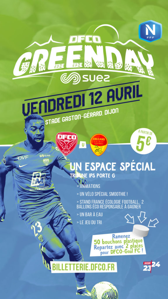 DFCO – Orléans : rendez-vous au Green Day by Suez !