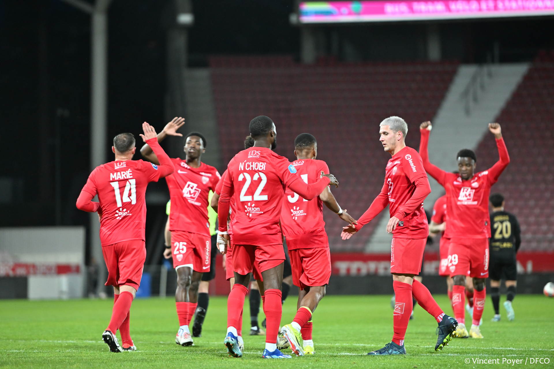 Sochaux – DFCO : le groupe dijonnais