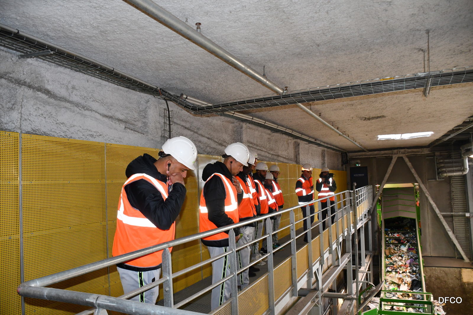 Le DFCO en visite au centre de Tri
