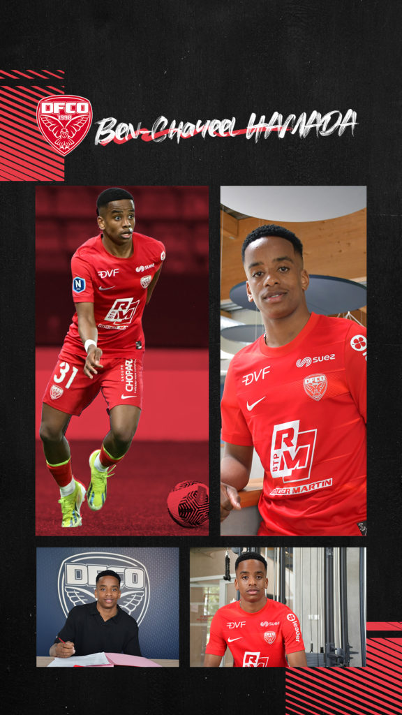 Premier contrat pro pour Ben-Chayeel Hamada au DFCO !