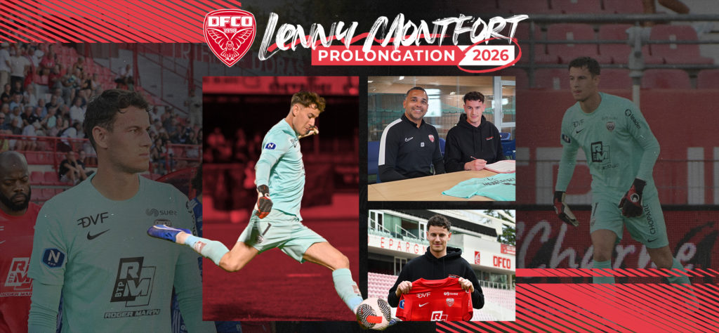 Lenny Montfort prolonge 2 ans au DFCO