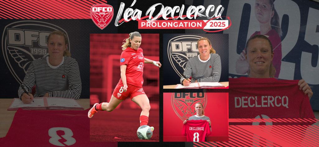 Léa Declercq toujours fidèle au DFCO