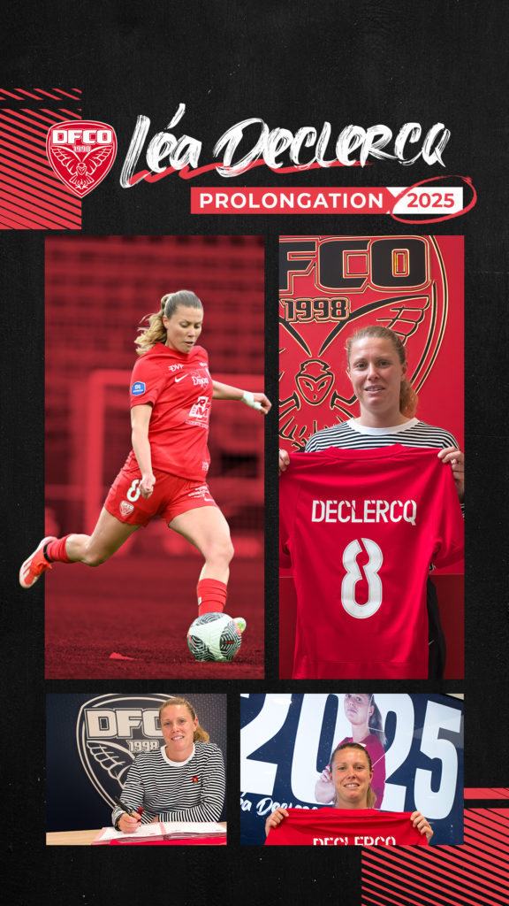Léa Declercq toujours fidèle au DFCO