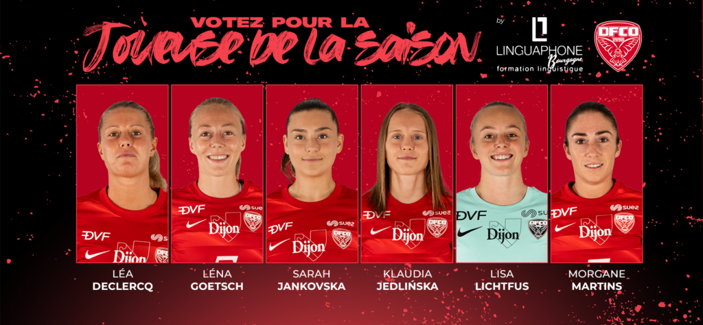 Joueuse de l’année : votez pour votre dijonnaise préférée !