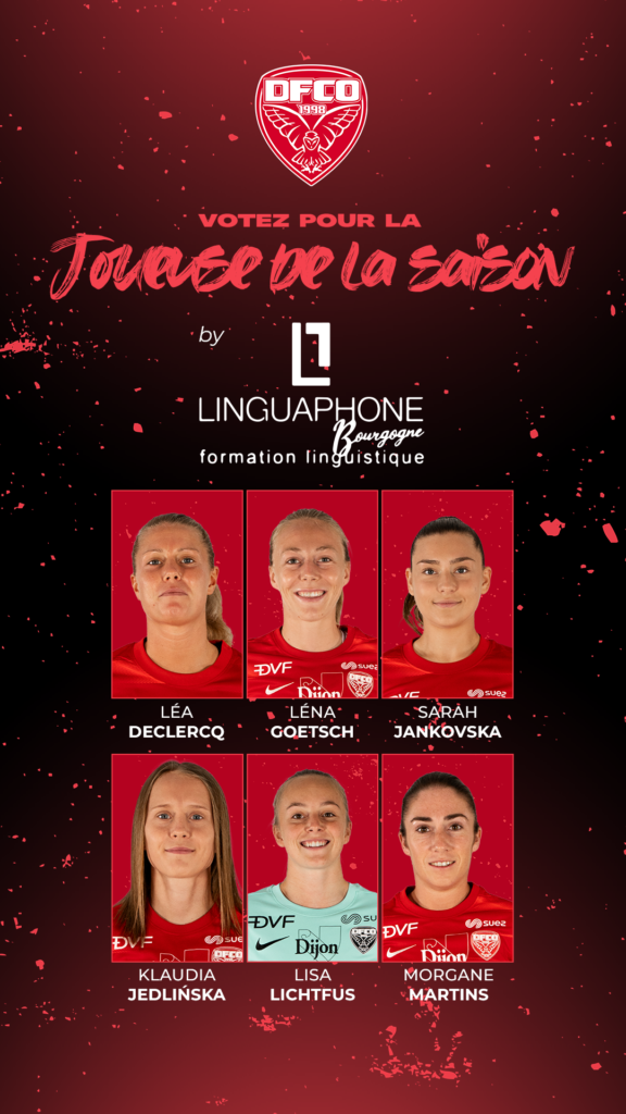 Joueuse de l’année : votez pour votre dijonnaise préférée !