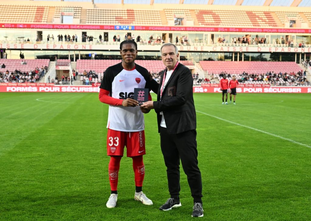 Cyriaque Irié élu Dijonnais du mois d&rsquo;avril