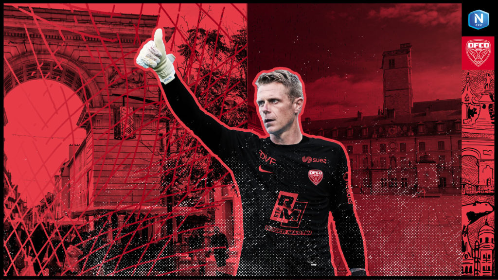 Paul Delecroix dans le but dijonnais !