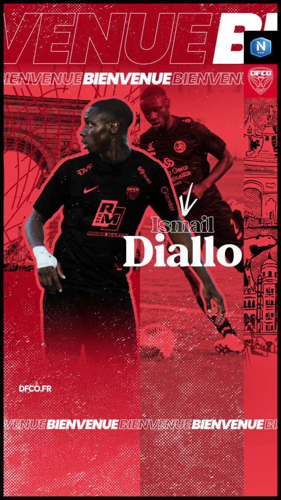 Ismail Diallo poursuit son ascension au DFCO !