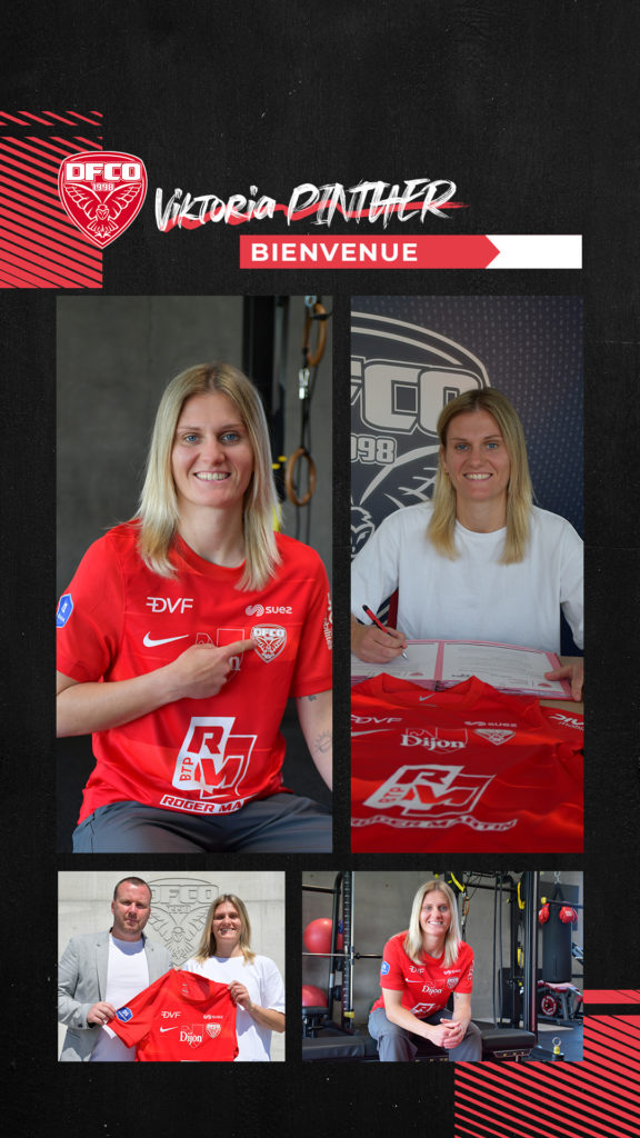 Viktoria Pinther, première recrue du DFCO !