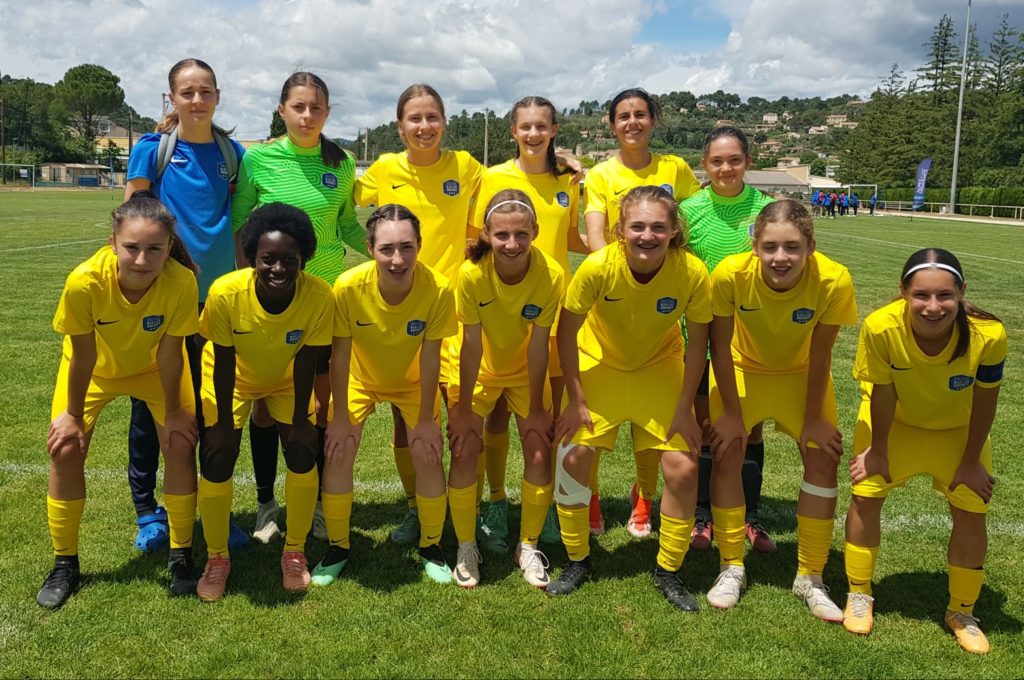 La section sportive des Lentillères vice-championne de France UNSS